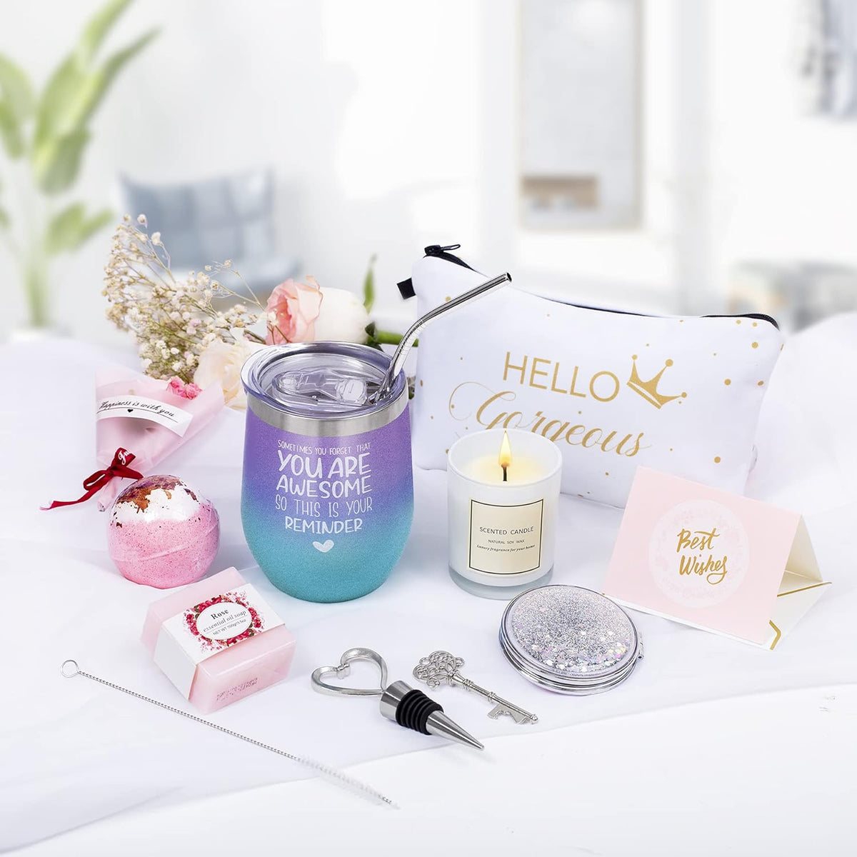 Birthday Gifts for Women – Relaxing & Inspirational Gift Box for Her
