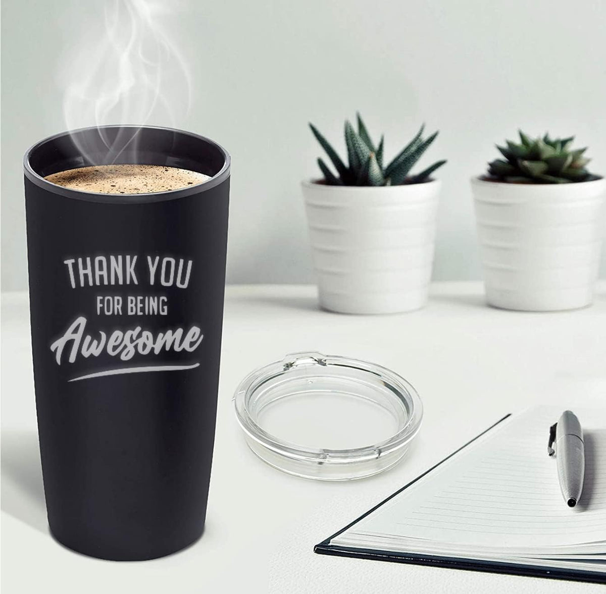Thank You Tumbler 20oz – Gifts for Women, Friends, Boss & Teachers