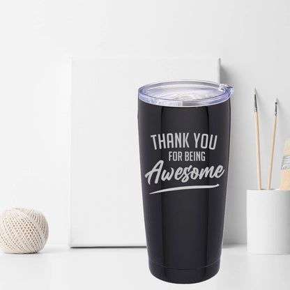 Thank You Tumbler 20oz – Gifts for Women, Friends, Boss & Teachers