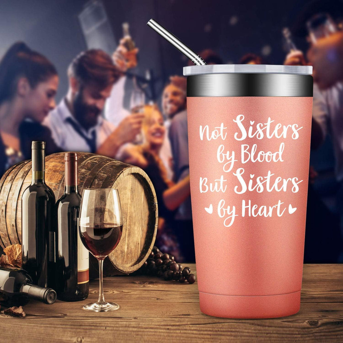 BIRGILT Sister Tumbler – Funny Birthday & Mother’s Day Gift for Sister