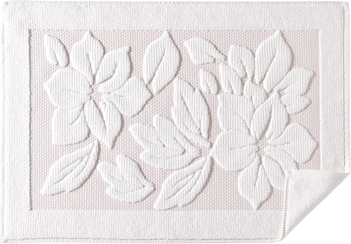 ASTREA TEXTILES Turkish Cotton Bath Mat – Soft Washable Bathroom Rug