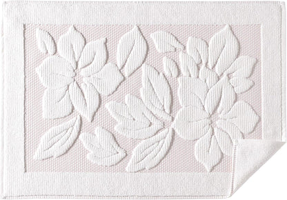 ASTREA TEXTILES Turkish Cotton Bath Mat – Soft Washable Bathroom Rug