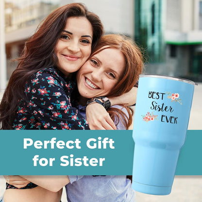 KEDRIAN Sister Tumbler 30oz – Meaningful Gifts for Sister from Sister