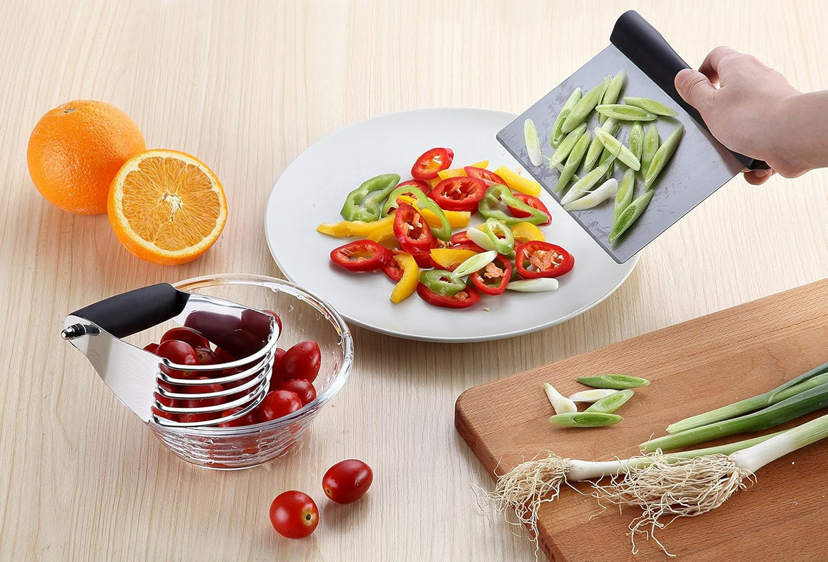 Spring Chef Dough Blender – Stainless Steel Pastry Cutter with Soft Grip