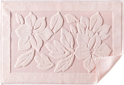 ASTREA TEXTILES Turkish Cotton Bath Mat – Soft Washable Bathroom Rug