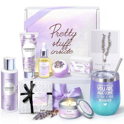 Birthday Gifts for Women – Self Care & Get Well Soon Spa Gift Basket