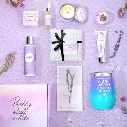 Birthday Gifts for Women – Self Care & Get Well Soon Spa Gift Basket